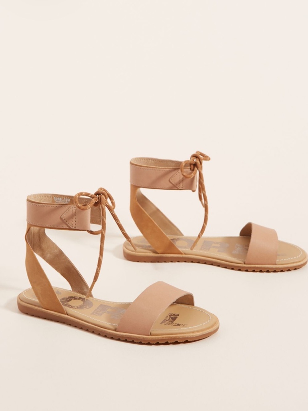 Anthropologie Sorel  Ella Lace-Up Sandals